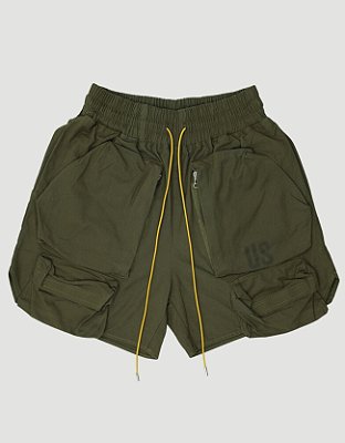 Shorts Cargo Army Green