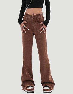 Calça Jeans Light Mocha Extended