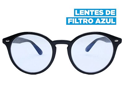 FERROBLUE - Lentes de Filtro Azul com Armação de Acetato Ferrovia