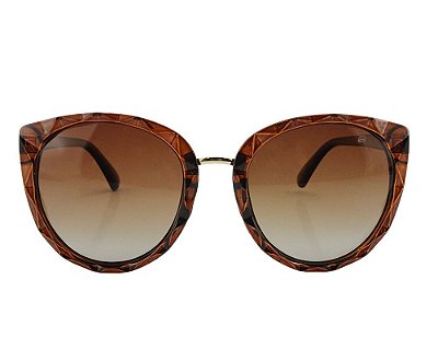 Óculos de Sol Feminino Ferrovia Gatinho Proteção UVA e UVB