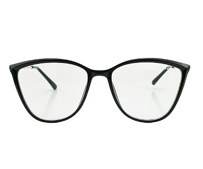 Óculos de Grau Ferrovia Estilo Gatinho Acetato