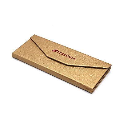 Case Courino Dourada Ferrovia Eyewear