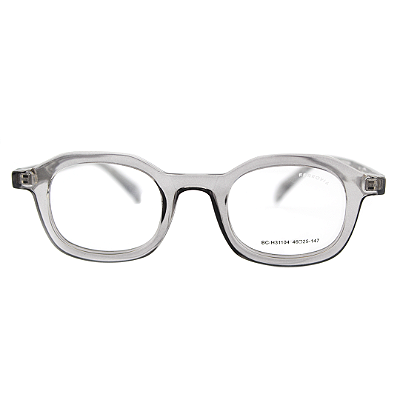 Óculos de grau Ferrovia - 580057A - Cinza Cristal