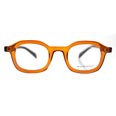 Óculos de grau Ferrovia - 580057A - Laranja Cristal