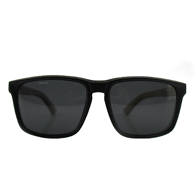 Óculos de sol Ferrovia- PTP7412 - Preto com haste amadeirada