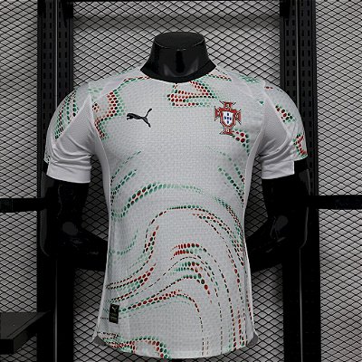 Camisa Seleção de Portugal Branca 2025- Versão Jogador PUMA