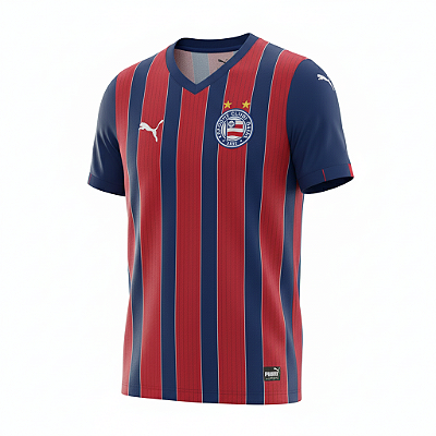 Camisa do Bahia Tricolor Temporada 2025-Versão torcedor PUMA