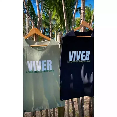 Camiseta Machão Excelence Frase - Viver é Diferente de Estar Vivo