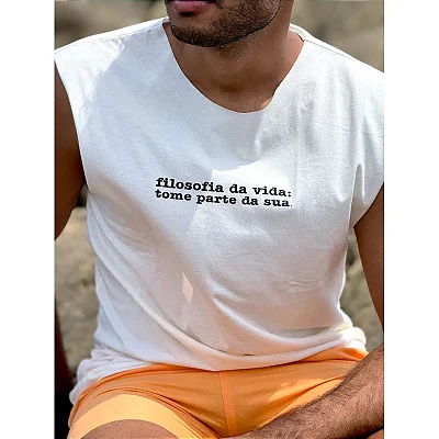 Camiseta Machão Excelence Frase - Filosofia da Vida