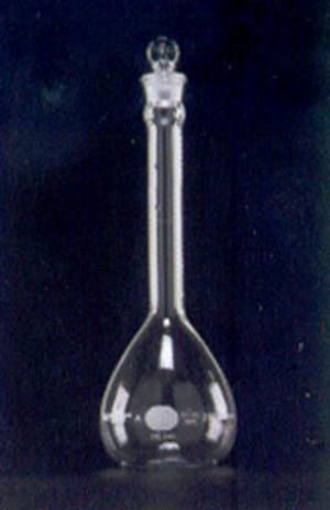 Balão Volumétrico, Classe A, com Rolha de Vidro Esmerilhada