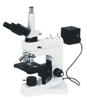 Microscópio Trinocular com Aumento 50X Até 1000X, Objetiva Planacromática Infinita
