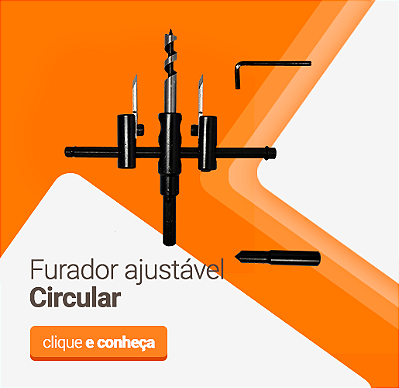 Furador ajustável circular