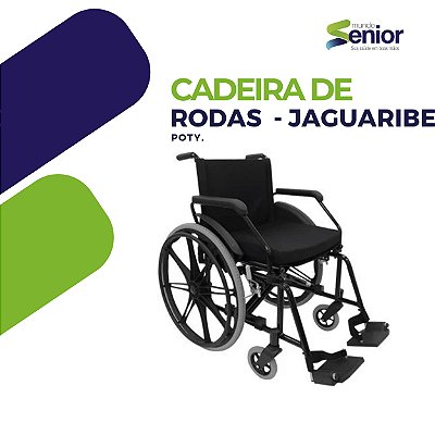 CADEIRA DE RODAS POTY - JAGUARIBE