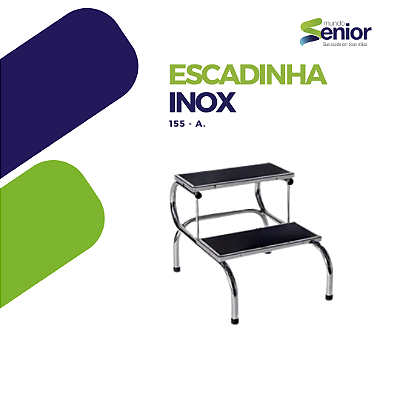 Escadinha Inox - 155 - A