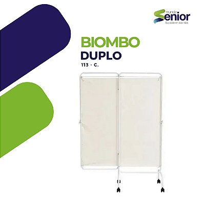 BIOMBO DUPLO 175CM X 120CM - 113-C