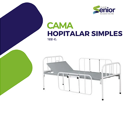 CAMA HOSPITALAR SIMPLES - 122-C