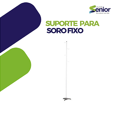 Suporte para soro altura fixa