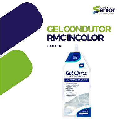 Gel Condutor RMC Incolor - BAG 1kg - CAIXA COM 12 UNIDADES