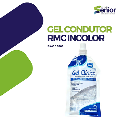 Gel Condutor RMC Incolor - BAG 100g CAIXA COM 84 UNIDADES