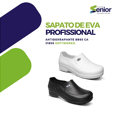 Sapato de EVA Profissional Antiderrapante BB65  Softworks
