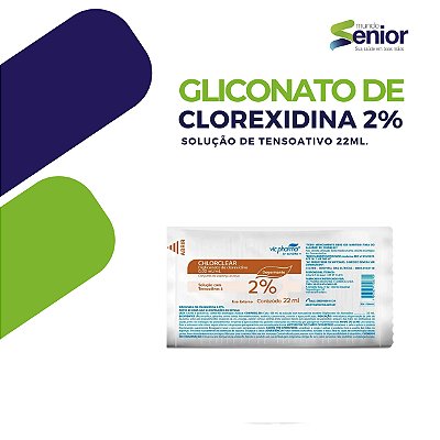 Chorclear 2% - Degermante 22ml Escova - Glic de Clorexidina 2% Tensoativos