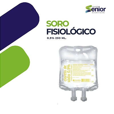 Soro Fisiológico 0,9% 250ml