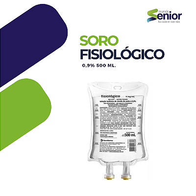 SORO FISIOLÓGICO 0,9% 500ML