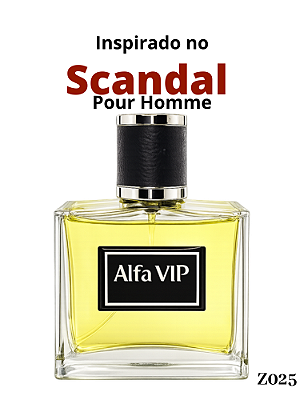 Perfume Contratipo Alfa Vip - Inspiração no scandal pour homme
