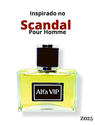 Perfume Contratipo Alfa Vip - Inspiração no scandal pour homme