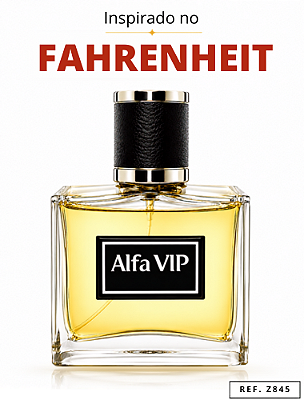 Perfume Alfa Vip - Inspiração no Fahrenheit