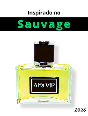 Perfume Contratipo Alfa Vip - Inspiração no Sauvage