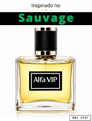 Perfume Alfa Vip - Inspiração no Sauvage
