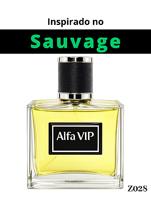 Perfume Contratipo Alfa Vip - Inspiração no Sauvage