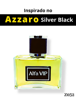 Perfume Contratipo Alfa Vip - Inspiração no Azzaro Silver Black