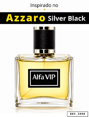 Perfume Alfa Vip - Inspiração no Azzaro Silver Black