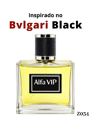 Perfume Contratipo Alfa Vip - Inspiração no Bvlgari In Black
