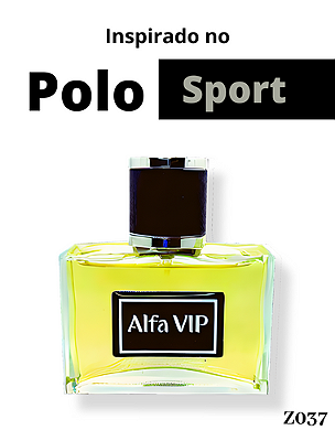 Perfume Contratipo Alfa Vip - Inspiração no Polo Sport