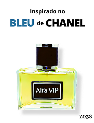Perfume Contratipo Alfa Vip - Inspiração no Bleu de Chanel Masculino