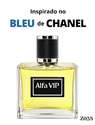 Perfume Contratipo Alfa Vip - Inspiração no Bleu de Chanel
