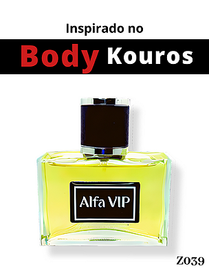 Perfume Contratipo Alfa Vip - Inspiração no Body Kouros