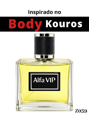 Perfume Contratipo Alfa Vip - Inspiração no Body Kouros