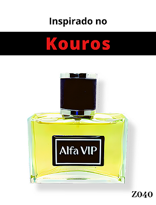 Perfume Contratipo Alfa Vip - Inspiração no Kouros