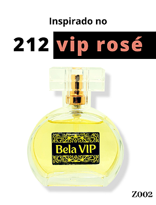 Perfume Contratipo Bela Vip - Inspiração no 212 Vip Rosé
