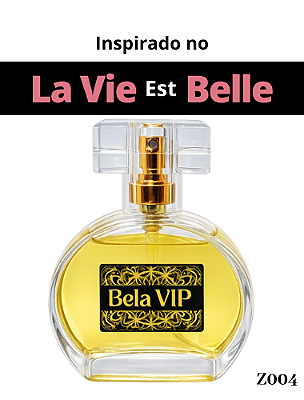 Perfume Contratipo Bela Vip - Inspiração no La Vie Est Belle
