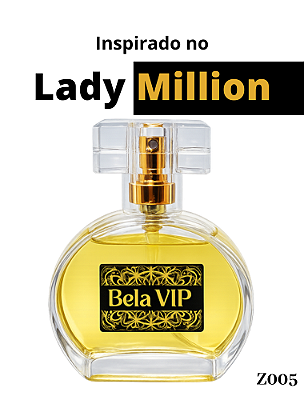 Perfume Contratipo Bela Vip - Inspiração no Lady Million
