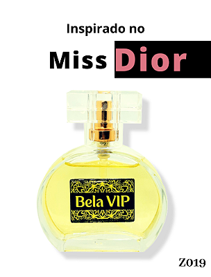 Perfume Contratipo Bela Vip - Inspiração no Miss Dior