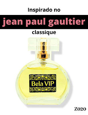 Perfume Contratipo Bela Vip - Inspiração no Classique Jean Paul Gaultier Feminino