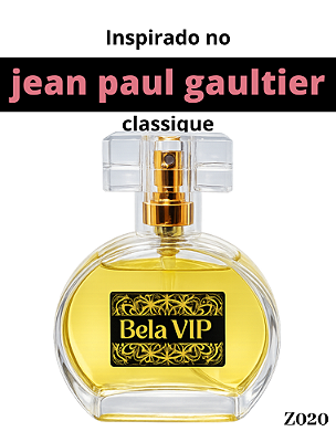 Perfume Contratipo Bela Vip - Inspiração no Classique Jean Paul Gaultier Feminino