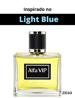 Perfume Alfa Vip - Inspiração no Light Blue
