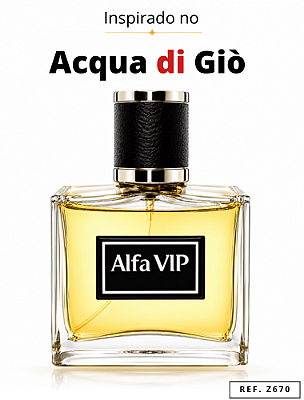 Perfume Alfa Vip - Inspiração no Acqua di Giò